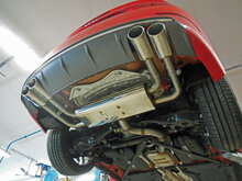 Fox Sportuitlaat Audi S3 - 8V Sedan + Cabriolet Uitlaatdemper Rechts/Links - 2x106x71 Type 44 Rechts/Links