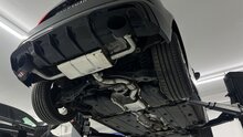 Fox Sportuitlaat Audi A3 - 8V Sportback quattro Facelift Achterdemper, rechter/linker uitgang, inclusief voordemper - 160x130 Type 38 rechts/links zwart