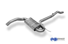 Fox Sportuitlaat Audi A4 B5 - Voorwielaandrijving, voordemper 76 mm