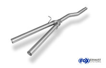 Fox Sportuitlaat Audi A4 quattro 1.8l/ 2.0l - B6/ B7 Sedan/ Avant Vervangingspijp voor enkelvoudige uitlaatdemper
