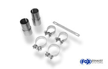 Fox Sportuitlaat Audi A4 Type B7 quattro achterdemper rechts/links &Oslash;63,5 mm - 1x90 Type 17 rechts/links