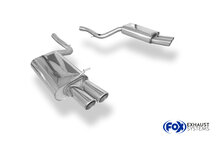 Fox Sportuitlaat Audi A4 Type B7 quattro achterdemper rechts/links &Oslash;63,5 mm voor 4-pijps uitvoering - 2x88x74 Type 32