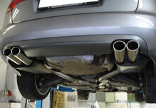 Fox Sportuitlaat Audi A4 Type B7 quattro achterdemper rechts/links &Oslash;63,5 mm voor 4-pijps uitvoering - 2x88x74 Type 32