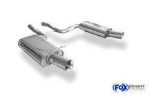 Fox Sportuitlaat Audi A4 quattro B7 - 3.2l Achterdemper rechts/links - 1x100 Type 24 rechts/links
