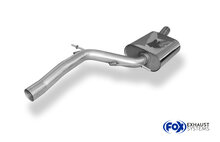 Fox Sportuitlaat Audi A4 B8 - A5 8T - 2.0 Voorwielaandrijving middendemper
