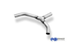 Fox Sportuitlaat Audi A4 B9 - 2WD Y-pijp, geschikt voor AU121043-xxx en AU121040-MSD