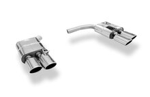Fox Sportuitlaat Audi A4/A5 quattro TDI - Rieger achterdemper rechts/links voor dubbele uitlaat - 2x115x85 type 32 rechts/links - past op de achterste inzet.