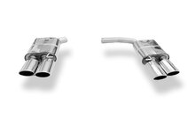 Fox Sportuitlaat Audi A5 quattro B8 - Rieger achterdemper rechts/links voor dubbele uitlaat - 2x115x85 type 32 rechts/links - past op grote achterdiffuser