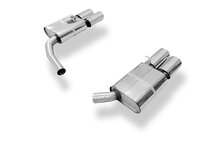 Fox Sportuitlaat Audi A5 quattro B8 - Rieger achterdemper rechts/links voor dubbele uitlaat - 2x115x85 type 32 rechts/links - past op grote achterdiffuser