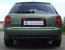 Fox Sportuitlaat Audi A6/S6 Type 4B quattro achterdemper rechts/links - 1x100 Type 16 rechts/links