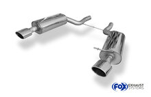 Fox Sportuitlaat Audi RS6 4B achterdemper 70 mm rechts/links - 140x90 type 32 rechts/links
