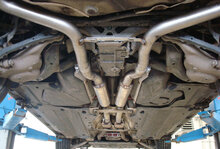 Fox Sportuitlaat Audi A6 Type 4F quattro 4.2l voordemper rechts/links &Oslash;63,5mm
