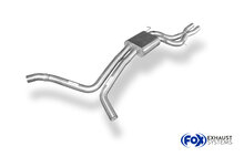 Fox Sportuitlaat Audi A6/A7 4G - 3.0l TFSI-voordemper