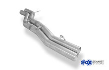 Fox Sportuitlaat Vervangingspijp voor de voordemper van de Audi A8 Type 4H