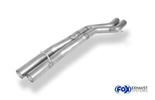 Fox Sportuitlaat Vervangingspijp voor de voordemper van de Audi S8 Type 4H