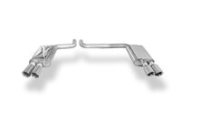 Fox Sportuitlaat Audi S8 Type 4H achterdemper rechts/links dubbele uitlaat - 2x90 Type 25 rechts/links