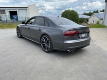 Fox Sportuitlaat Audi S8 Type 4H met uitlaatkleppen, achterdemper rechts/links dubbele doorstroming - 2x100x77 Type 38 rechts/links