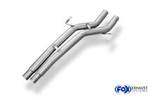 Fox Sportuitlaat Vervangingspijp voor de middendemper van een Audi A8 Type D2