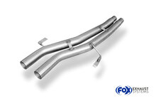 Fox Sportuitlaat Vervangingspijp voor de middendemper van een Audi A8 Type D2