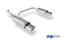 Fox Sportuitlaat Hyundai Accent Type LC Achterdemper rechts/links - 160x80 Type 53 rechts/links