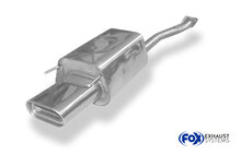Fox Sportuitlaat Achterdemper Honda Accord V - 160x80 type 53