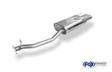 Fox Sportuitlaat Achterdemper Honda Accord V/ Rover 620 Si - 160x80 Type 53
