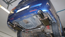 Fox Sportuitlaat Honda Accord VII Type CM2 Tourer Achterdemper Rechts/Links Uitlaat - 1x100 Type 25 Rechts/Links