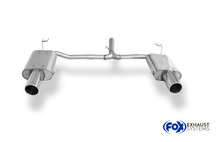 Fox Sportuitlaat Achterdemper Honda Accord VIII CU1/CW1 Sedan &amp; Tourer Rechts/Links - 1x114 Type 12 Rechts/Links