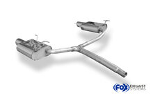 Fox Sportuitlaat Achterdemper rechts/links voor Honda Accord VIII CU1/CW1 Sedan &amp; Tourer - 1x100 Type 17 Rechts/Links