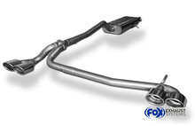 Fox Sportuitlaat Mercedes A-Klasse W169 achterdemper, rechter/linker uitlaat - 2x106x71 type 32 rechts/links