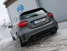 Fox Sportuitlaat Mercedes A-Klasse W176 - AMG-pakket Achterdemper Dwarsuitlaat Rechts/Links - 115x85 Type 32 Rechts/Links