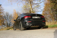 Fox Sportuitlaat Mercedes A-Klasse - 177 - Multilink-as, dwarsgeplaatste achterdemper, uitlaat rechts/links
