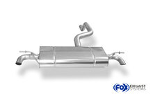 Fox Sportuitlaat Mercedes A-Klasse - 177 - Starre achteras, dwarsgeplaatste uitlaatdemper achter, uitlaat rechts/links
