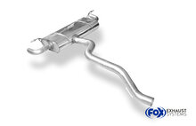 Fox Sportuitlaat Mercedes A-Klasse - 177 - Starre achteras, dwarsgeplaatste uitlaatdemper achter, uitlaat rechts/links