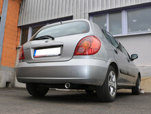 Fox Sportuitlaat Nissan Almera - N16 Hatchback Achterdemper - 1x80 Type 13