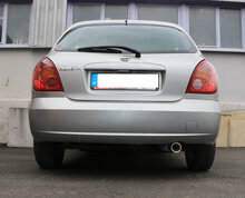 Fox Sportuitlaat Nissan Almera - N16 Hatchback Achterdemper - 1x80 Type 13