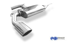 Fox Sportuitlaat Seat Altea 5P - Voorwielaandrijving, achterdemper, enkelzijdig - 129x106 Type 32