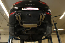 Fox Sportuitlaat Seat Altea XL 5P - Voorwielaandrijving, achterdemper, uitlaat rechts/links - 2x80 type 17 rechts/links