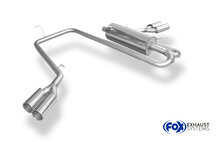 Fox Sportuitlaat VW Amarok 4x4 - met treeplanken, achterdemper, zij-uitlaat rechts en links op het voertuig - 2x90 Type 12 rechts/links