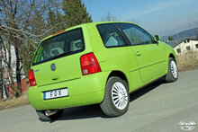 Fox Sportuitlaat Achterdemper Seat Arosa 6H/ VW Lupo 6X - 1x90 Type 13