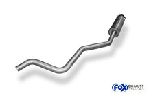 Fox Sportuitlaat Opel Astra F Caravan voordemper