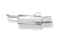 Fox Sportuitlaat Opel Astra F Caravan achterdemper, 3-puntsophanging - 135x80 Type 53