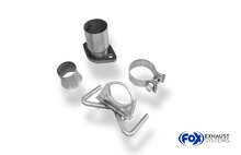 Fox Sportuitlaat Opel Astra F voordemper