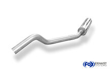 Fox Sportuitlaat Opel Astra F voordemper