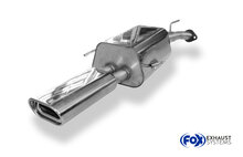 Fox Sportuitlaat Opel Astra G Sedan Achterdemper &Oslash;60mm - 135x80 Type 53
