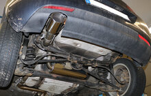 Fox Sportuitlaat Opel Astra J Sedan Achterdemper Dwarsuitlaat Links - 140x90 Type 32