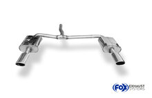 Fox Sportuitlaat Opel Astra K Sports Tourer achterdemper, rechter/linker uitlaat - 115x85 type 32 rechts/links