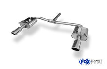 Fox Sportuitlaat Opel Astra K Sports Tourer achterdemper, rechter/linker uitlaat - 115x85 type 32 rechts/links