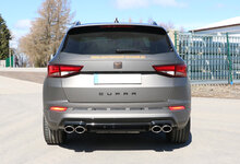 Fox Sportuitlaat Cupra Ateca/ Seat Ateca Cupra 4x4 - 5FP Half uitlaatsysteem vanaf katalysator - 2x106x71 Type 44 rechts/links - met 2 elektronische kleppen