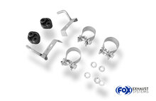 Fox Sportuitlaat Toyota Auris Diesel Achterdemper rechts/links - 2x90 Type 13 rechts/links